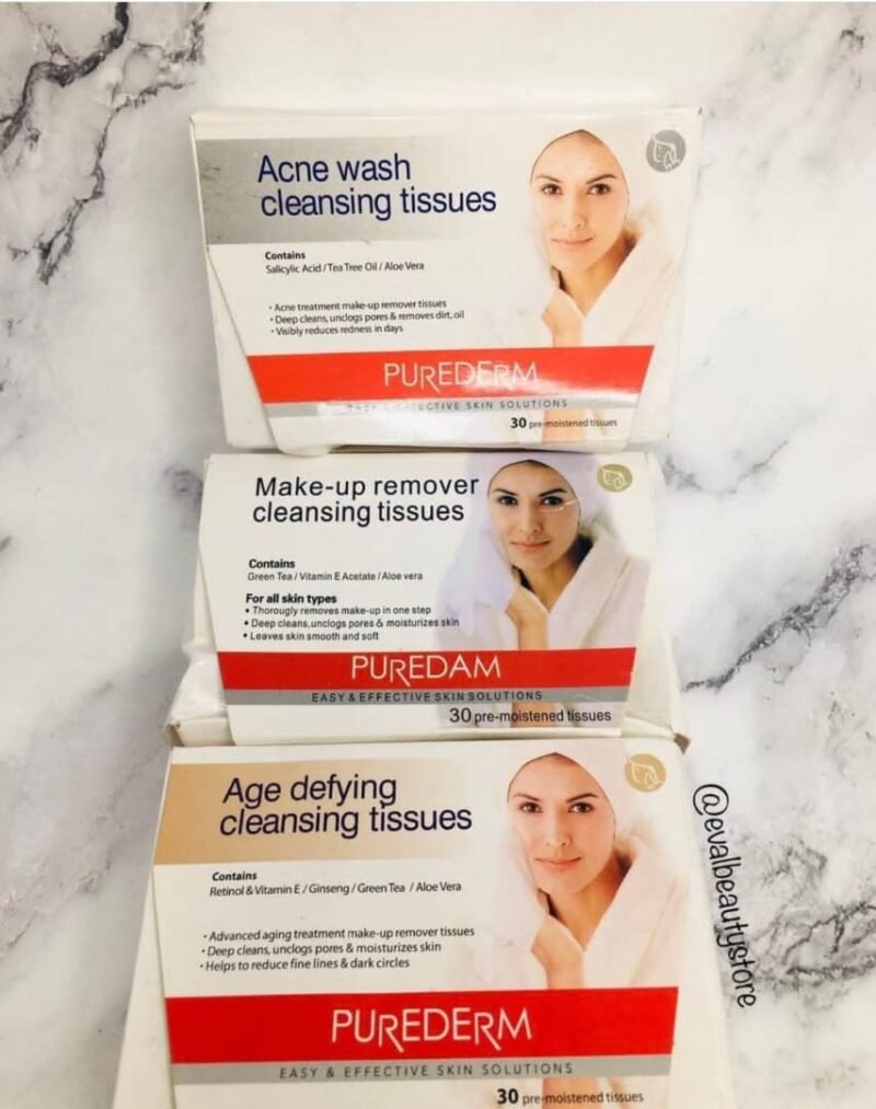 Purederm Cleansing Tissues