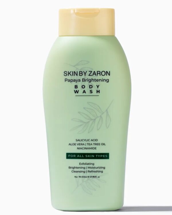 Skin by Zaron Papaya Brightening Body Wash-650ml - Image 2