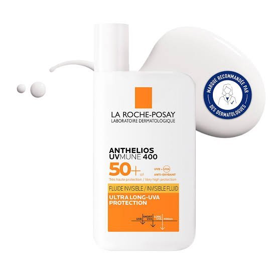 La Roche-Posay Invisible Fluid SPF50+ Sunscreen-50ml