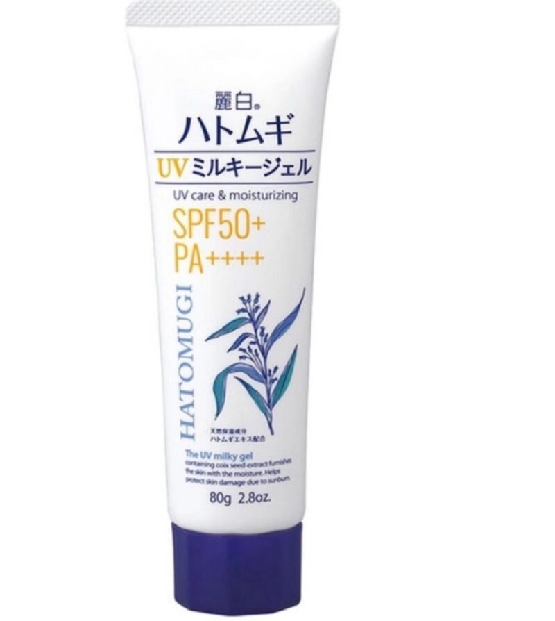 Hatomugi UV Milky Gel SPF 50+ PA++++ 80g