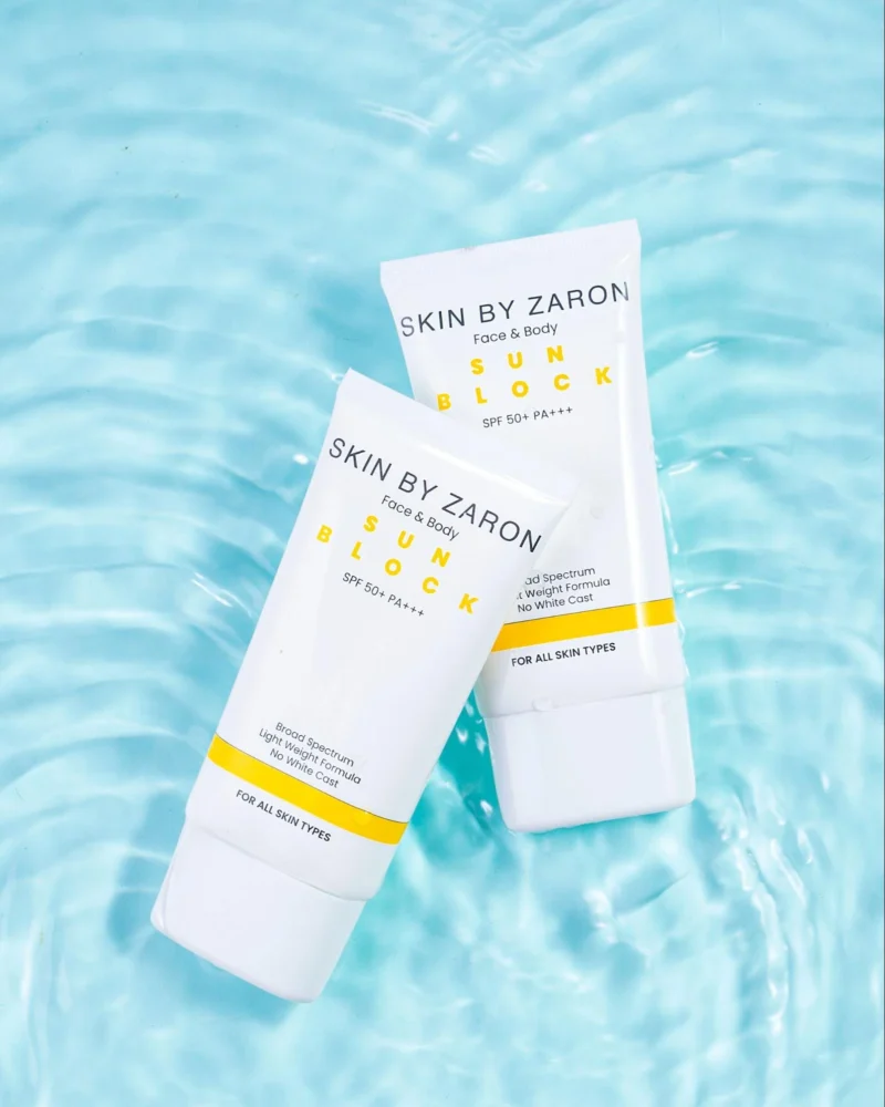 Skin by Zaron Sun Block SPF 50+ PA+++ - 80g