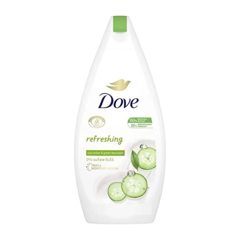 Dove Body Wash - Cucumber & Green Tea Scent - 750ml