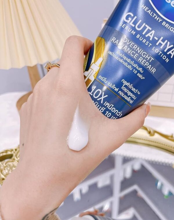 Vaseline Gluta – Hya OverNight Radiance Repair Serum Burst Body Lotion - 300ml - Image 2