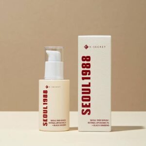 K-Secret Seoul 1988 Retinal Serum: Retinal Liposome 2% + Black Ginseng 30m