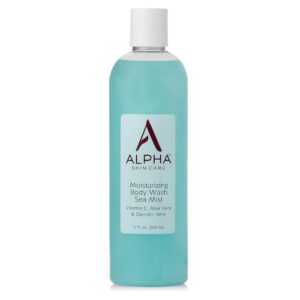 Alpha Skincare Moisturizing Body Wash Vitamin E, Aloe Vera & Glycolic AHA - 354ml