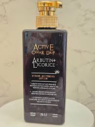 Active Caviar Drip Arbutin + Licorice Strong Moisturizing Lotion – 444ml