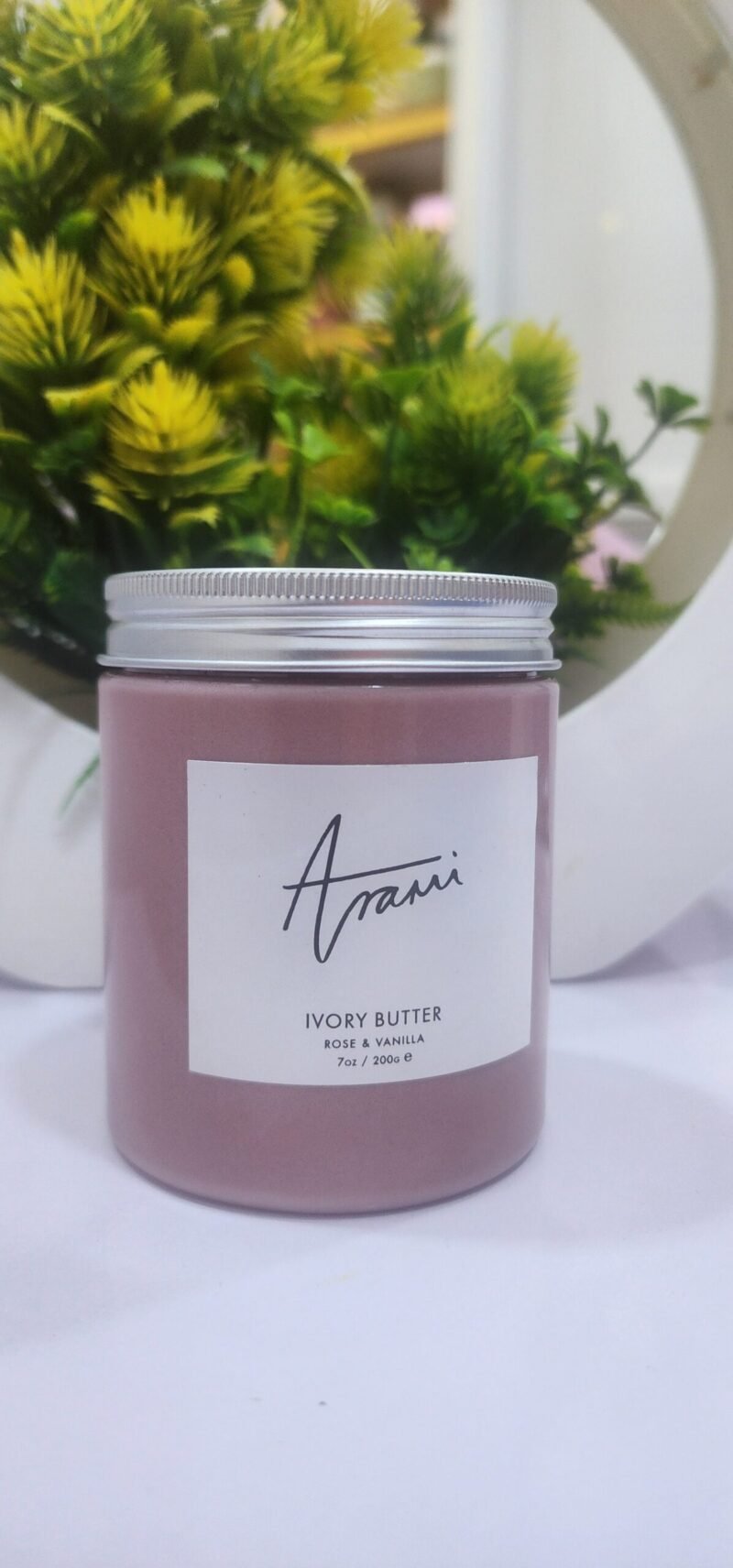 Arami Ivory Butter Rose & Vanilla 200g