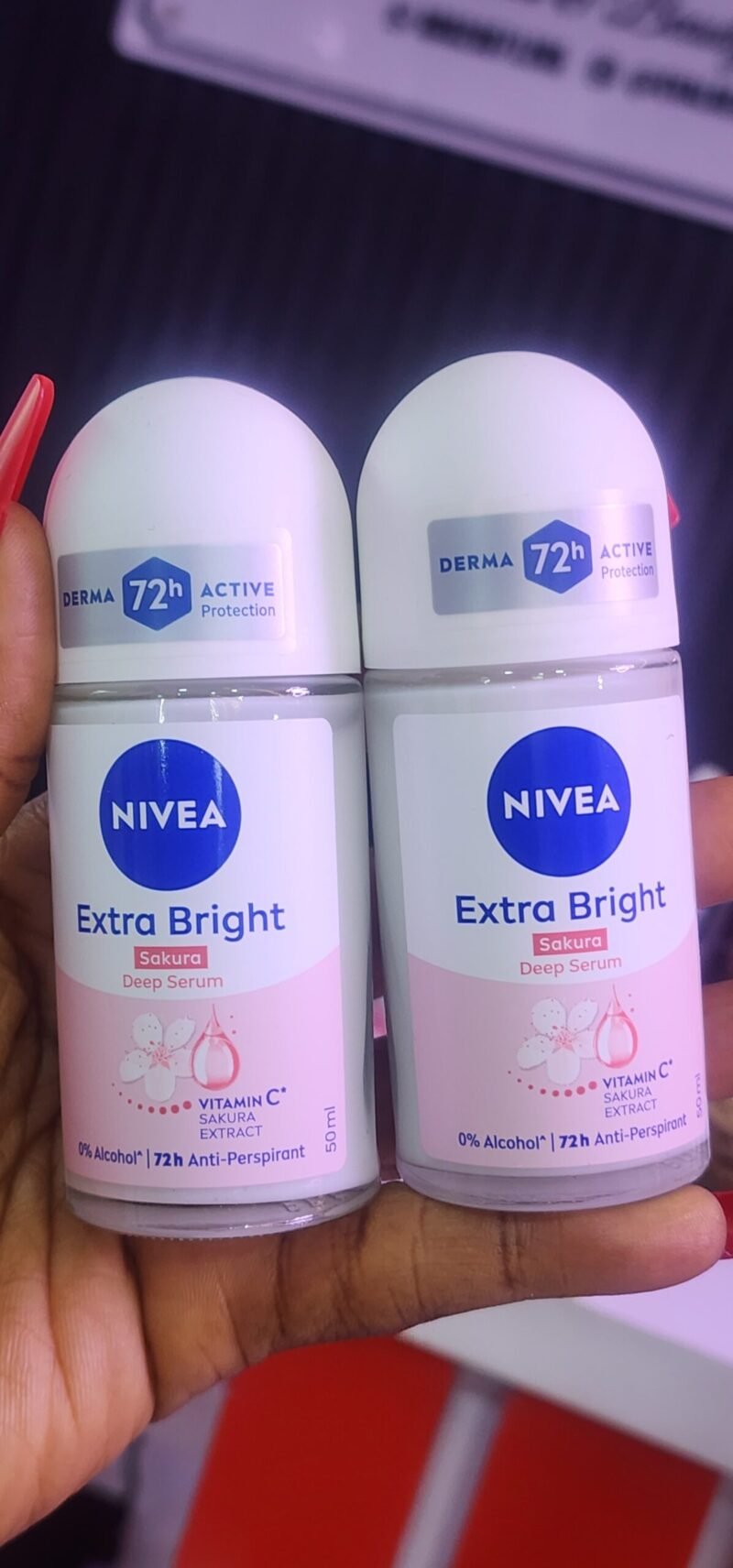Nivea Extra Bright Deodorant Roll - 50ml