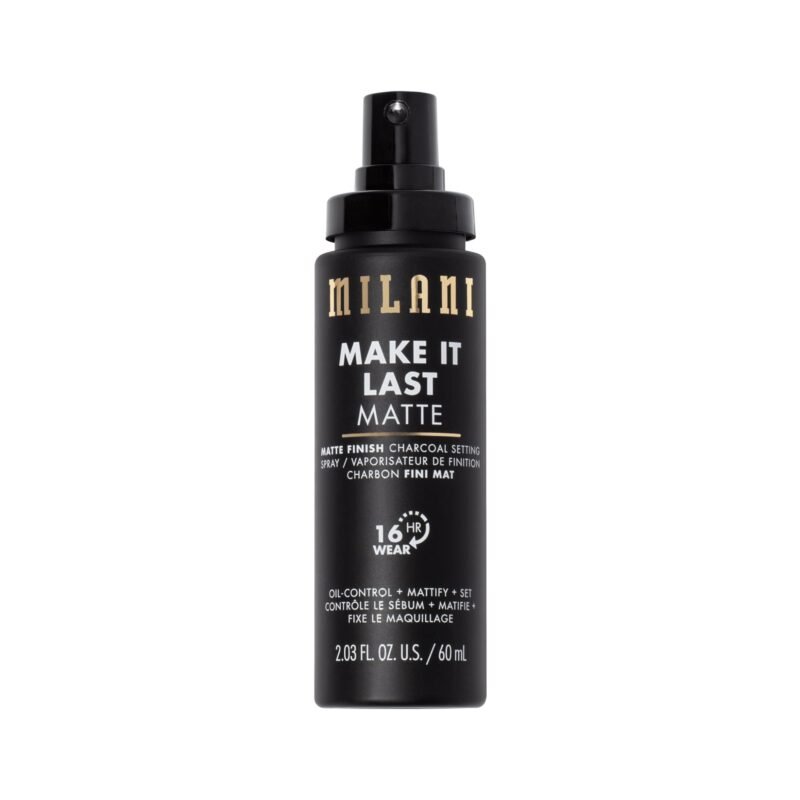 Milani Matte Setting Spray with Charcoal 60ml