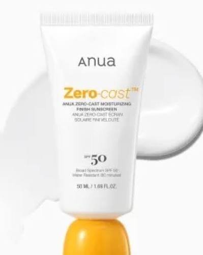 Anua Zero Cast Moisturizing Finish Sunscreen 50ml