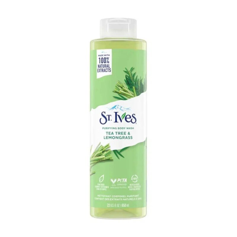 St. Ives Tea Tree & Lemongrass Body Wash 650ml