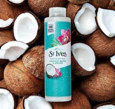 St Ives Hydrating body wash coconut water and Orchid  650ml