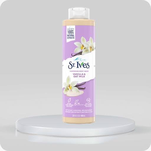 St.Ives Vanilla & Oat Milk Pampering Body Wash 650ml