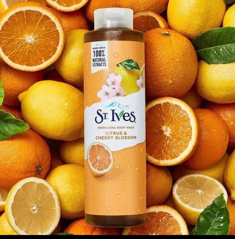 St Ives Citrus And Cherry Blossom Body Wash 650ml