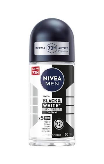 Nivea Men Black & White Invisible Anti-Perspirant Roll-On