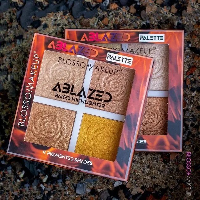 Blossom Makeup Ablazed Baked Highlighter 14.8g
