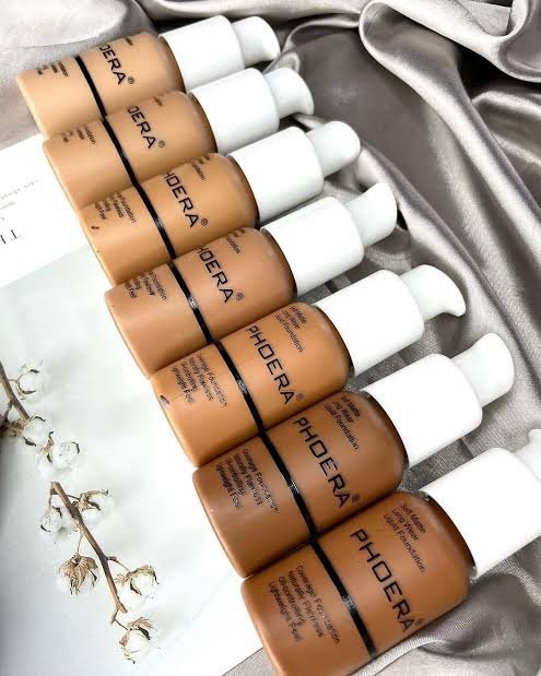 Phoera Silky Full Coverage Liquid Foundation 30ml