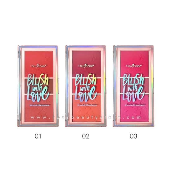 Merry color Blush with Love