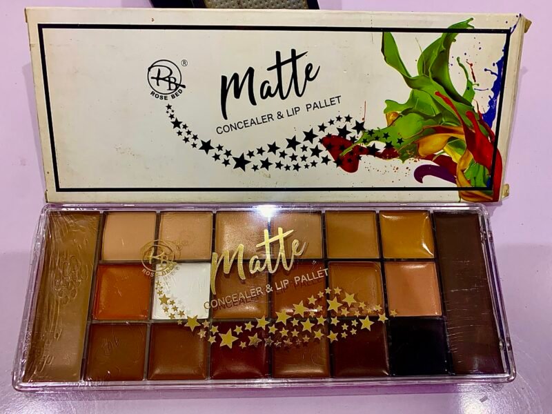 Rose Bed Matte Concealer & Lip Palette