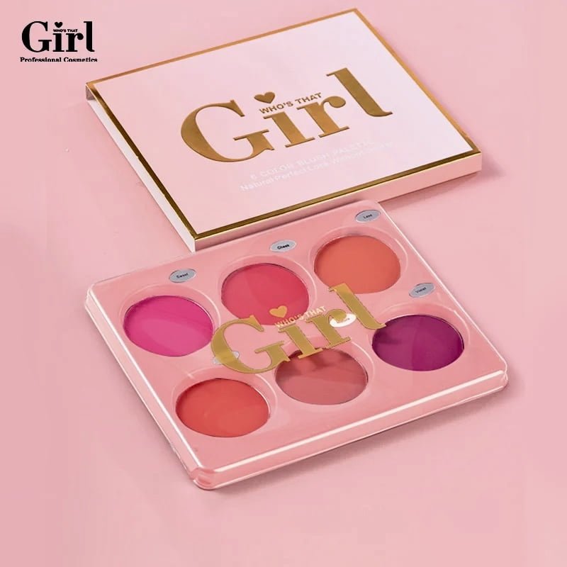 Who’s That Girl 6 Color Blush Palette