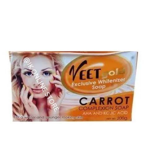 Veet Gold Exclusive Whitenizer Carrot Soap 200g