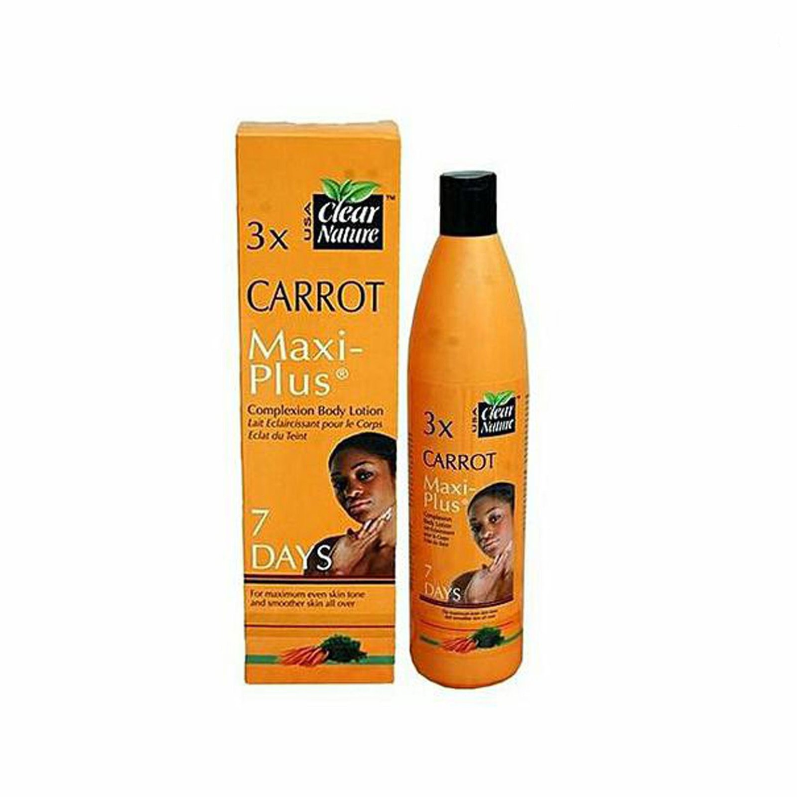 Clear Nature 3X Carrot Extra Maxi Plus Complexion Body Lotion