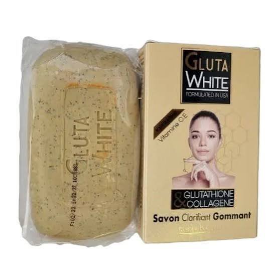 Gluta White Glutathione & Collagen Exfoliating Soap 180g