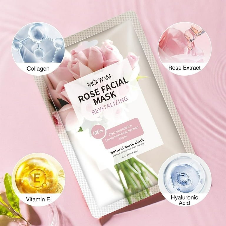 Mooyam Rose Facial Mask