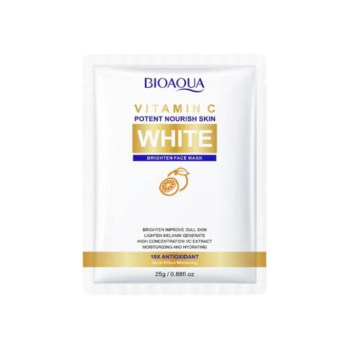 Bioaqua Vitamin C Potent Nourish Skin White Brighten Face Mask