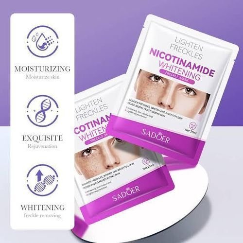 Sadoer Nicotinamide Whitening Freckle Moisturizing Facial Mask