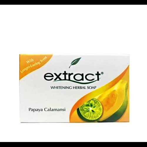 Extract Whitening Herbal Soap (Papaya & Calamansi) 125g
