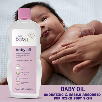 Boots Baby Oil 300ml