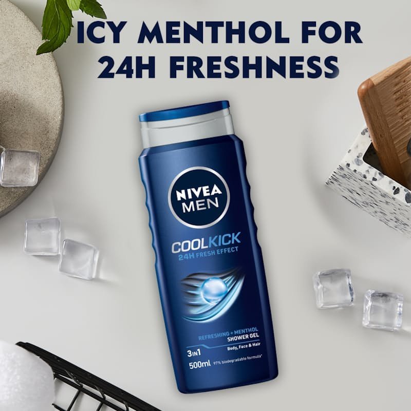 Nivea Men Cool Kick Shower gel