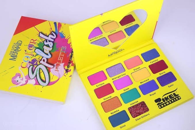 Zikel The little Mermaid Color splash Palette