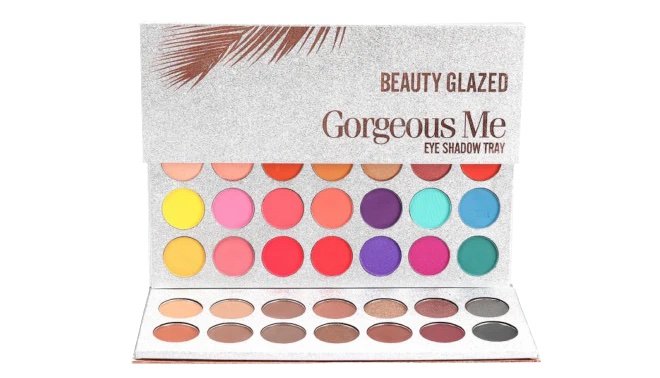 Beauty glazed gorgeous me eye shadow tray