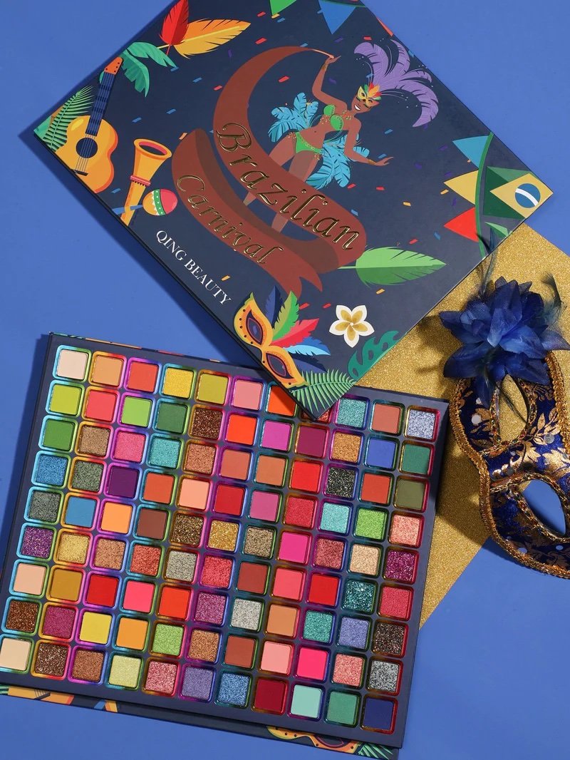 Geaimei Brazilian Carnival Eyeshadow Palette