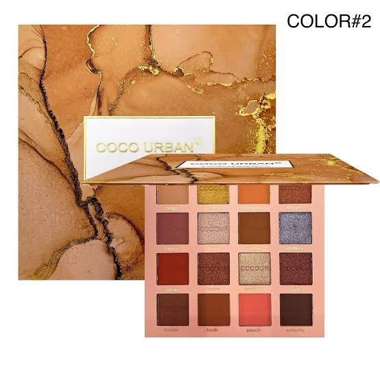Coco Urban 16 Color Eyeshadow Palette