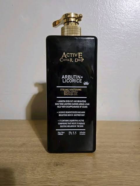 Active Caviar Drip Arbutin Licorice Shower Gel 1000ml