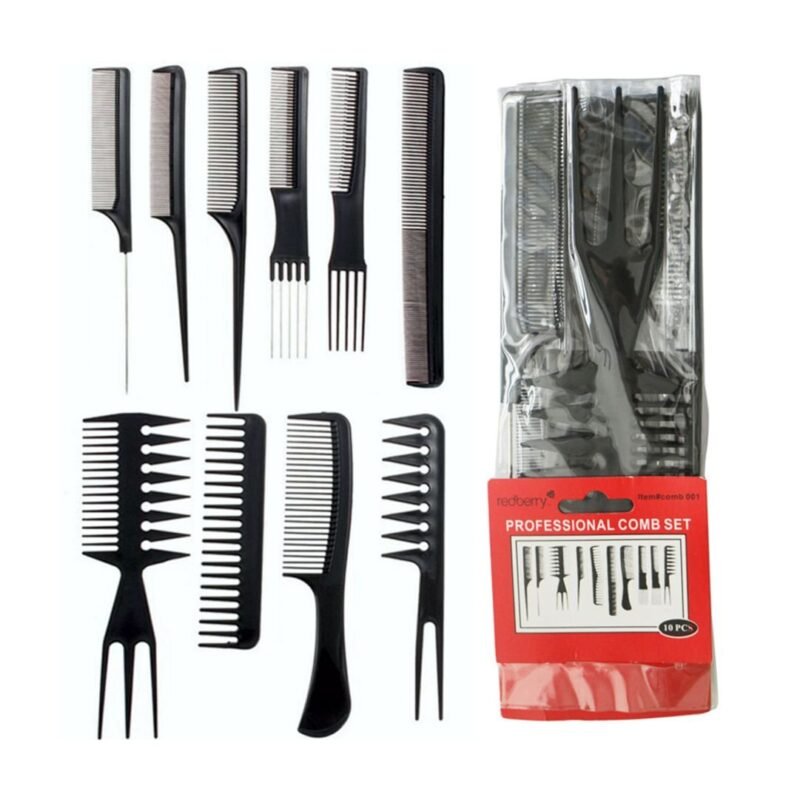 Professional Comb Set 10pcs