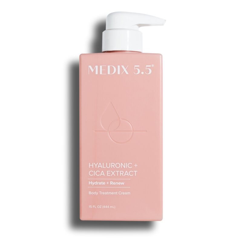 Medix 5.5 Hyaluronic Acid + Cica Extract Body Cream - 444ml