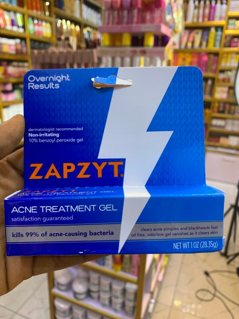 Zapzyt Acne Treatment Gel 10% Benzoyl Peroxide Gel 28.35g