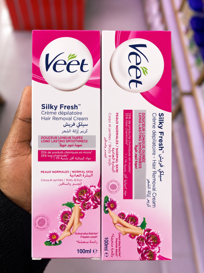 Veet Silky Fresh Sensitive Skin Hair Removal Cream 100ml