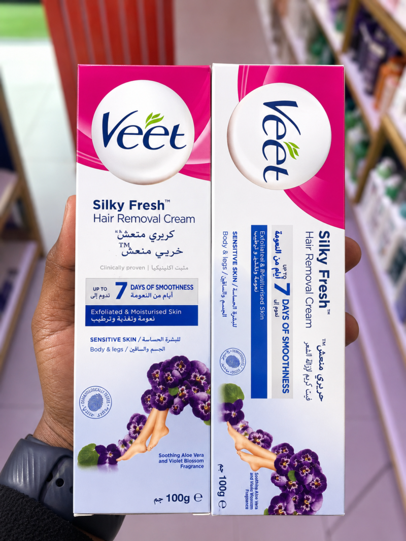 Veet Silky Fresh Hair Removal Cream For Normal Skin 100ml