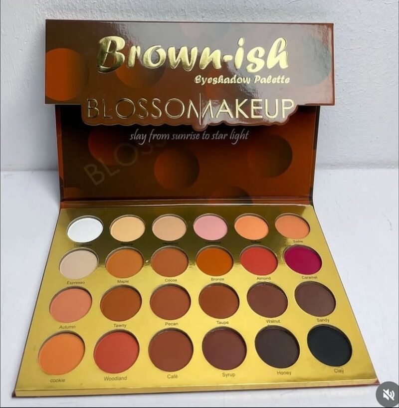 Blossom Makeup Brown-ish Eyeshadow Palette