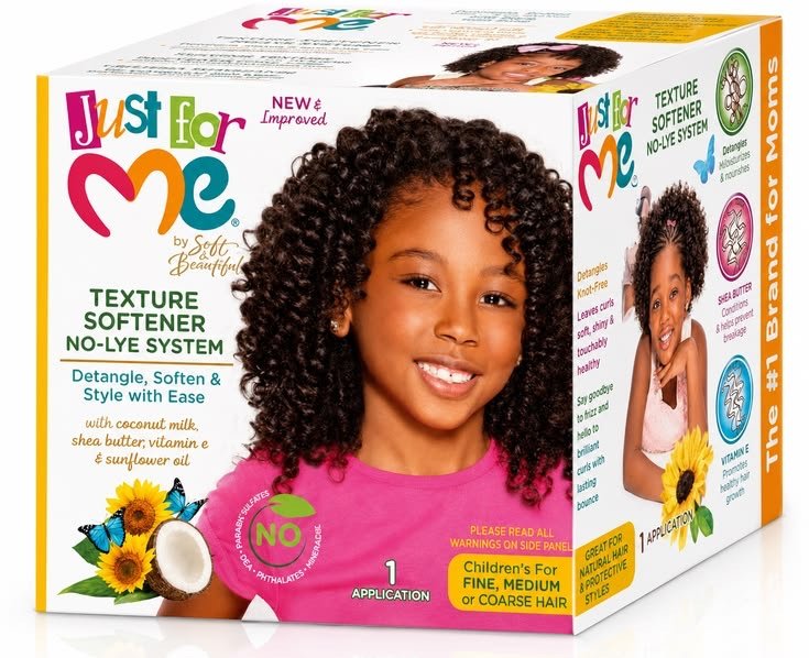 Just For Me Texture Softener No-Lye System