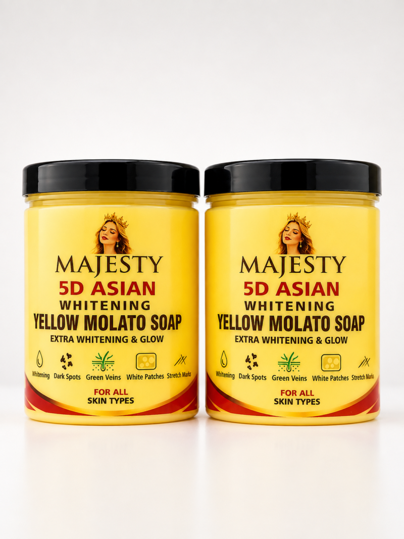Majesty 5D Asian Whitening Yellow Molato Soap