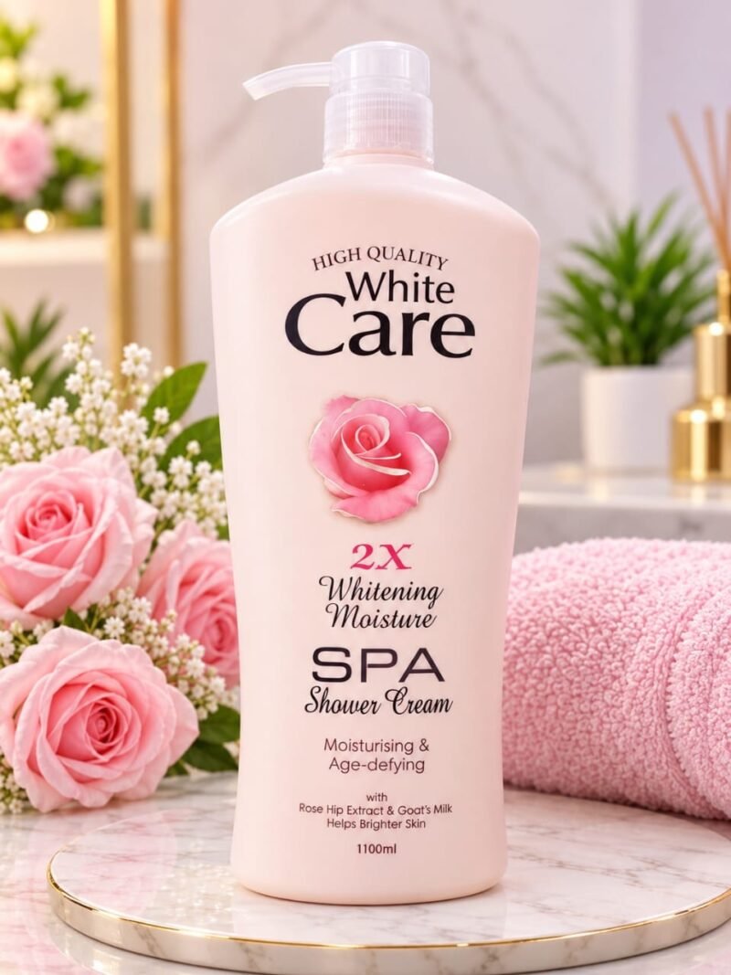 White Care 2x Spa Shower Cream 1100ml