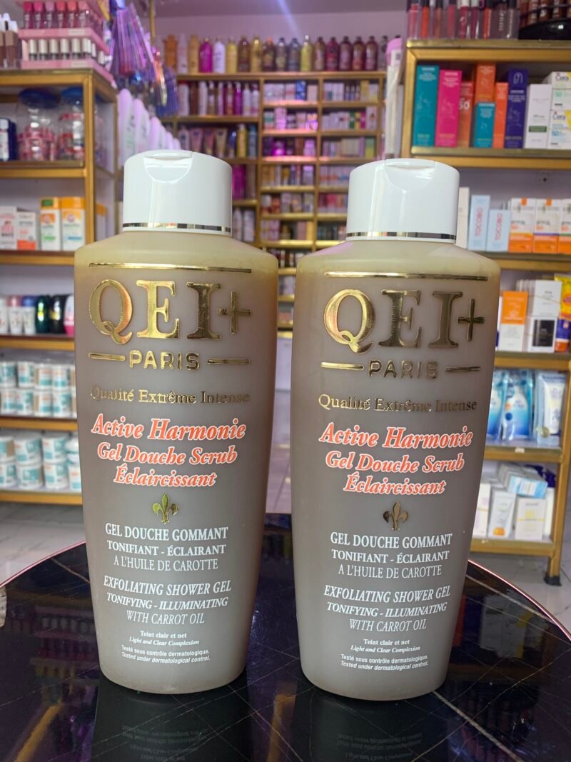 QEI+ Active Harmonie Gel Douche Scrub With Carrot Oil 1000ml