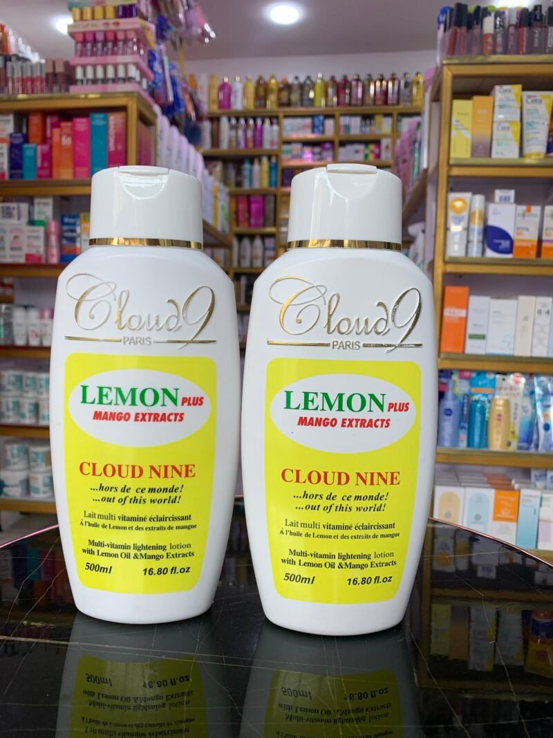 Cloud 9 Lemon Olus Mango Extract Lightening Lotion 500ml