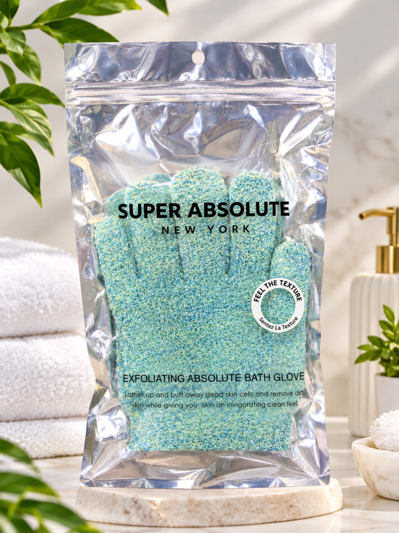 Super Absolute New York Exfoliating Bath Glove